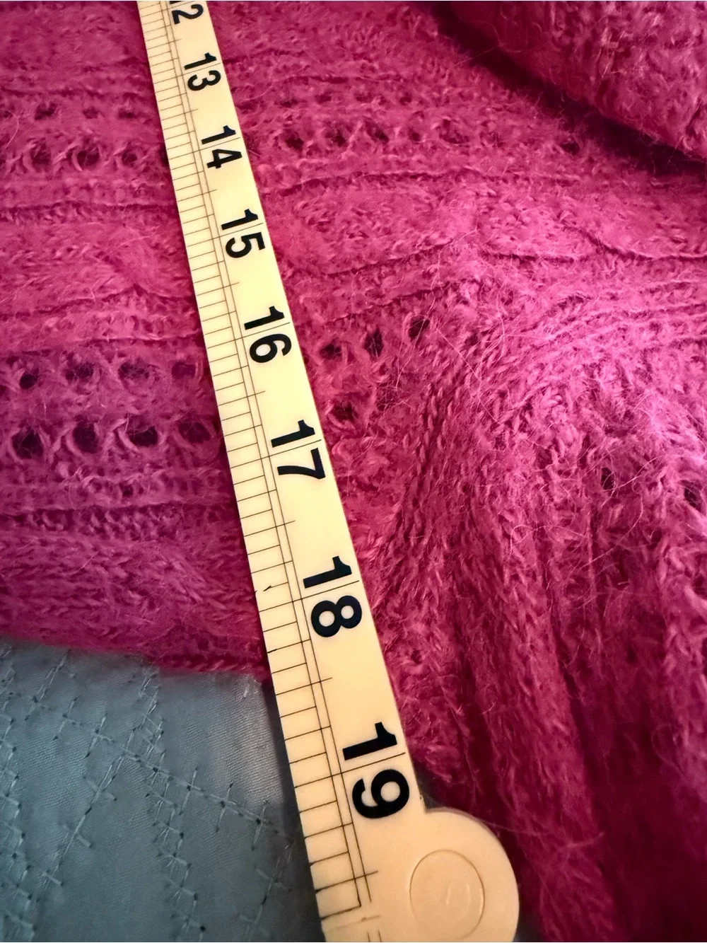 Tommy Hilfiger Raspberry Cable Knit Cowl Neck Sweater